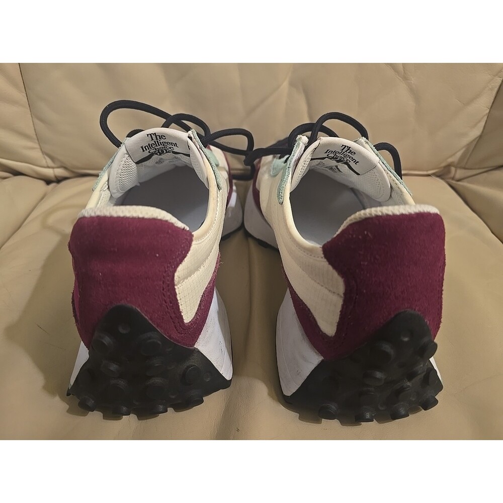 New Balance 327 Women's Athletic Shoes Retro Style Purple White Teal Size 8.5 - Picture 7 of 11